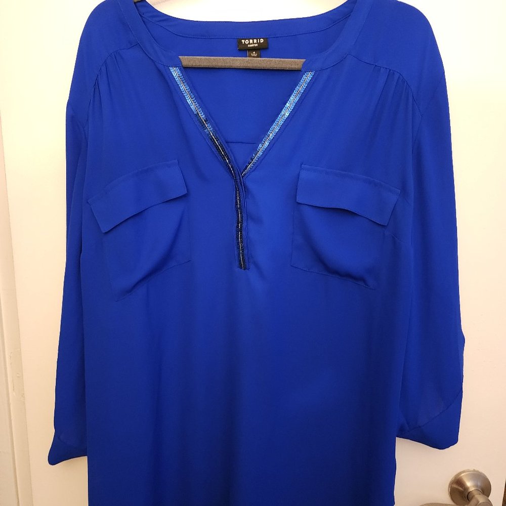 Torrid Dress Blouse